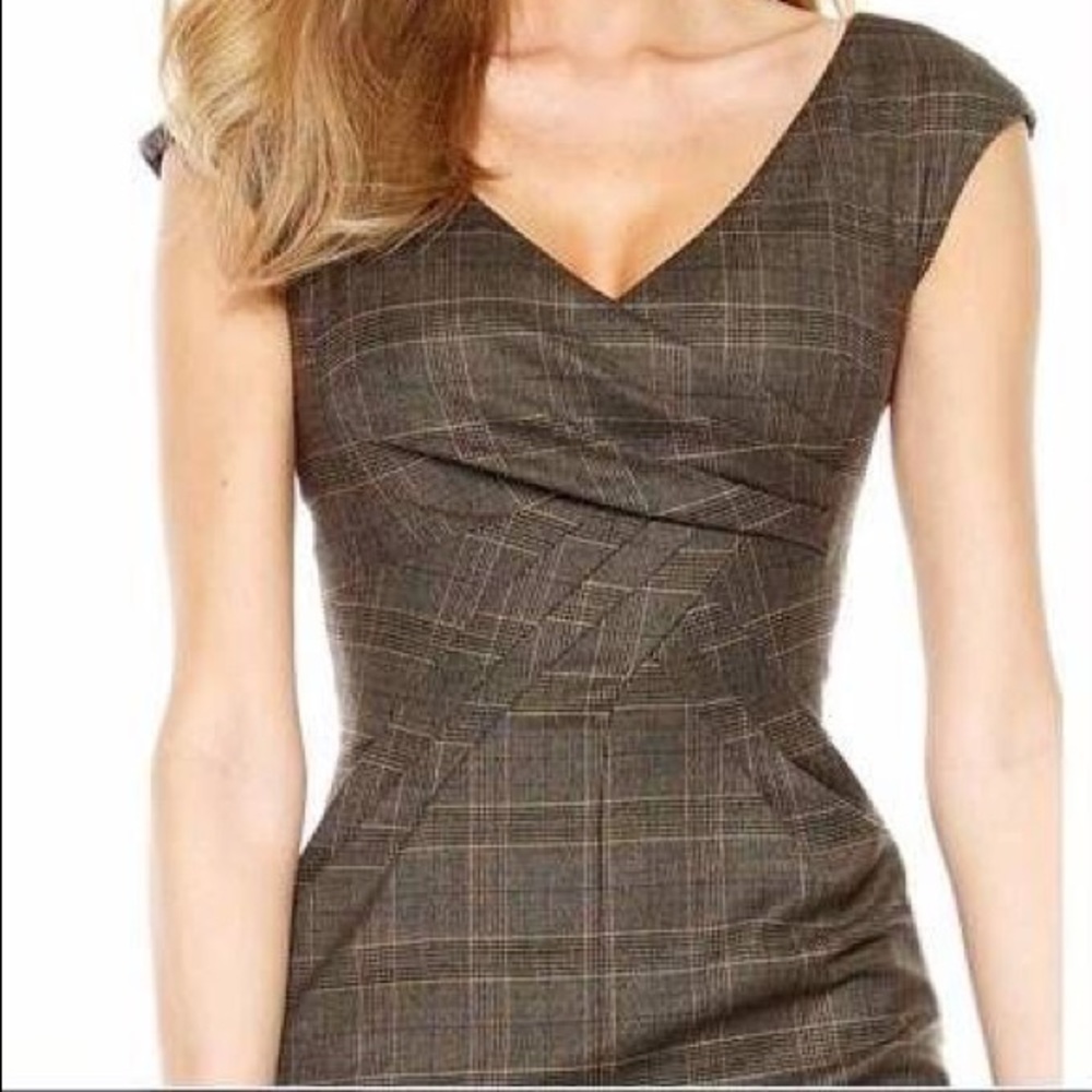 Michael Kors Plaid Sheath